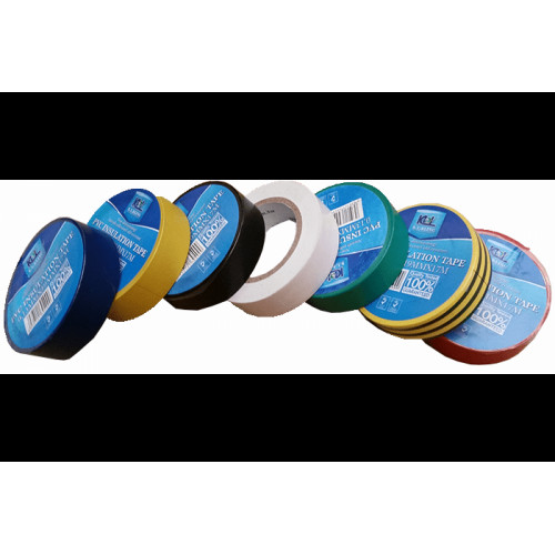 Ізолента ПВХ KLL 0,13м х 19мм х 17м - ПВХ чорна Ізолента ПВХ KLL 0,13м х 19мм х 17м - ПВХ чорна