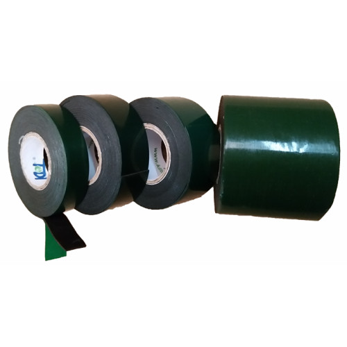 Двосторонній скотч автомобільний KLL, зелений (чорний піна) 1м х 48мм х 2м Двосторонній скотч автомобільний KLL, зелений (чорний піна) 1м х 48мм х 2м