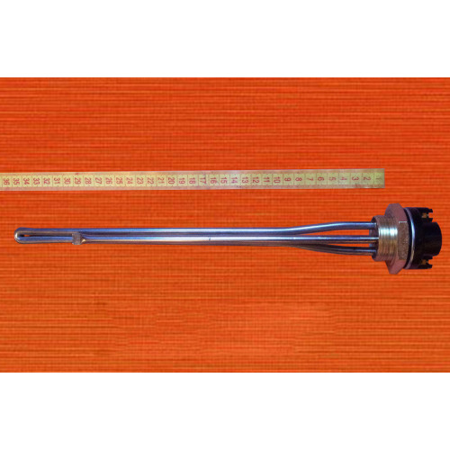 Тен для чавунної батареї 1200 W (Туреччина) нержавійка з різьбленням 1 1/4 Тен для чавунної батареї 1200 W (Туреччина) нержавійка з різьбленням 1 1/4