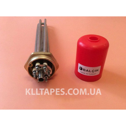 Блок ТЭН прямой 4500 W (220/380 V) на резьбе 2 Блок ТЭН прямой 4500 W (220/380 V) на резьбе 2