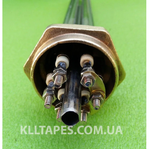 Блок ТЕН прямий 6000 W (220/380 V) на різьбі 2 Блок ТЕН прямий 6000 W (220/380 V) на різьбі 2