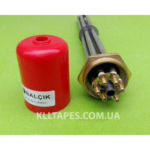 Блок ТЕН прямий 6000 W (220/380 V) на різьбі 2 Блок ТЕН прямий 6000 W (220/380 V) на різьбі 2