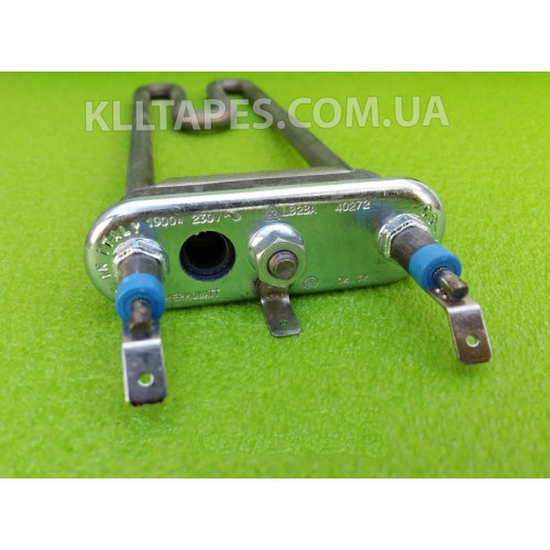 Тен на пральну машину 1900 W / 230V / L=220мм (з отвором під датчик) / з бортиком Thermowatt, Італія Тен на пральну машину 1900 W / 230V / L=220мм (з отвором під датчик) / з бортиком Thermowatt, Італія