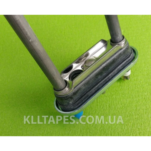 Тен на пральну машину 2000W / L=203мм / 1 запобіжник / з бортиком (з отвором під датчик) Thermowatt Тен на пральну машину 2000W / L=203мм / 1 запобіжник / з бортиком (з отвором під датчик) Thermowatt