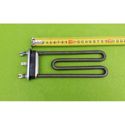 Тэн на стиральную машину Samsung 1900 W / длина L=185мм (с отверстием под датчик) Турция Тэн на стиральную машину Samsung 1900 W / длина L=185мм (с отверстием под датчик) Турция