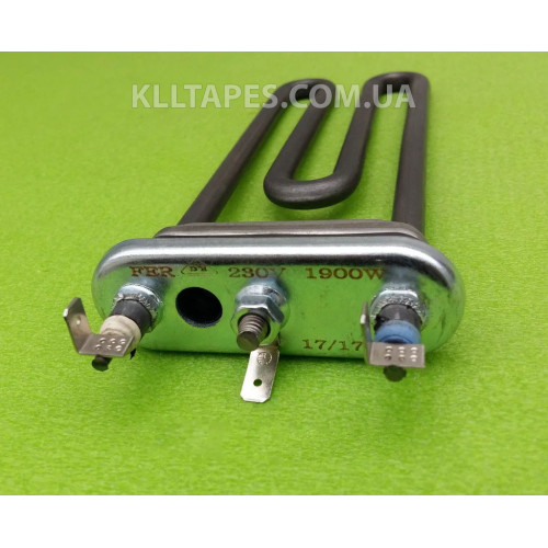 Тэн на стиральную машину Samsung 1900 W / длина L=185мм (с отверстием под датчик) Турция Тэн на стиральную машину Samsung 1900 W / длина L=185мм (с отверстием под датчик) Турция