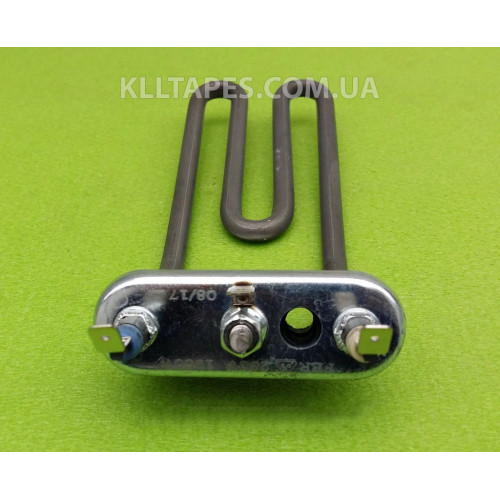 Тен ГНУТИЙ на пральну машину 1950 W / довжина L=200мм (з місцем під датчик) Туреччина Тен ГНУТИЙ на пральну машину 1950 W / довжина L=200мм (з місцем під датчик) Туреччина