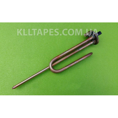 Тэндля бойлера 1500W мідний, гнутий, на фланці Ø48мм (з місцем під анод М6) Thermowatt, Італія Тэндля бойлера 1500W мідний, гнутий, на фланці Ø48мм (з місцем під анод М6) Thermowatt, Італія