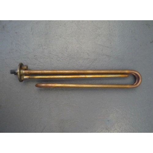 Тен для бойлера 2500W мідний, гнутий, на фланці Ø48мм (з місцем під анод М6) Thermowatt, Італія Тен для бойлера 2500W мідний, гнутий, на фланці Ø48мм (з місцем під анод М6) Thermowatt, Італія