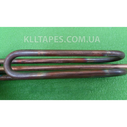 Тен гнутий мідний для бойлера 2000W / фланець Ø48мм (з місцем під анод M6) SANAL, Туреччина Тен гнутий мідний для бойлера 2000W / фланець Ø48мм (з місцем під анод M6) SANAL, Туреччина