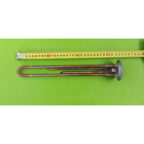 Тен для бойлерів Thermex 1300W з МІДІ (на фланці Ø63мм) / с 2 трубками під термостати Thermowatt, Італія Тен для бойлерів Thermex 1300W з МІДІ (на фланці Ø63мм) / с 2 трубками під термостати Thermowatt, Італія