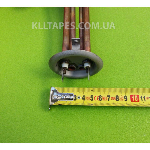 Тен для бойлерів Thermex 1300W з МІДІ (на фланці Ø63мм) / с 2 трубками під термостати Thermowatt, Італія Тен для бойлерів Thermex 1300W з МІДІ (на фланці Ø63мм) / с 2 трубками під термостати Thermowatt, Італія