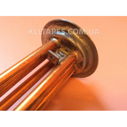 Тен для бойлерів Thermex 2000W з МІДІ (на фланці Ø63мм) з 2 трубками під термодатчики Balcik, Туреччина Тен для бойлерів Thermex 2000W з МІДІ (на фланці Ø63мм) з 2 трубками під термодатчики Balcik, Туреччина