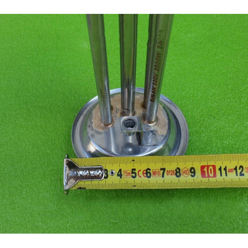 Тен SINAN 1500W нержавійка гнутий (на фланці Ø92мм) / з 2-ма трубками під термостати для бойлерів Туреччина Тен SINAN 1500W нержавійка гнутий (на фланці Ø92мм) / з 2-ма трубками під термостати для бойлерів Туреччина