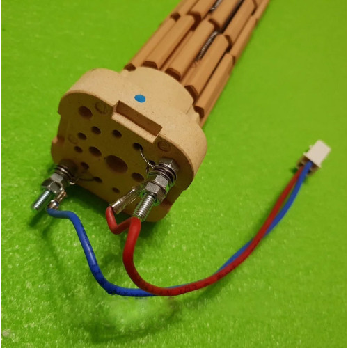 Сухой СТЕАТИТОВЫЙ тэн 1000W / L=270мм (под фланец-колбу L=350мм) к бойлерам Atlantic Vertigo Steatite Франция Сухой СТЕАТИТОВЫЙ тэн 1000W / L=270мм (под фланец-колбу L=350мм) к бойлерам Atlantic Vertigo Steatite Франция