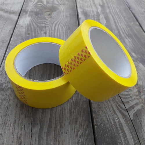 Скотч жовтий 0.04 х 45мм х 100м Скотч жовтий 0.04 х 45мм х 100м