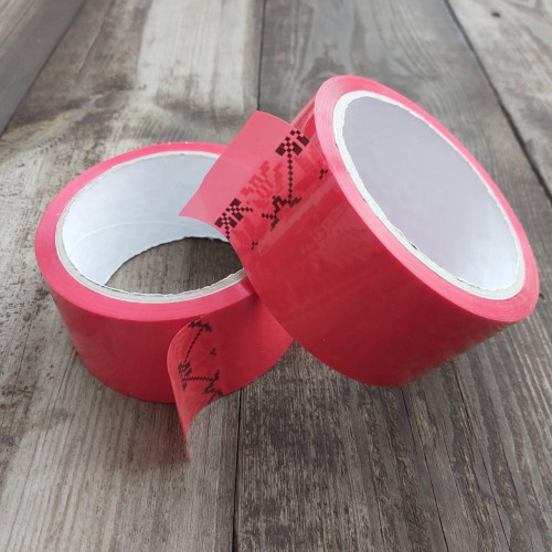 Скотч червоний 0.4мкм×45мм×70м Скотч червоний 0.4мкм×45мм×70м